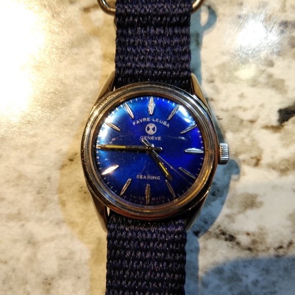 Favre Leuba Other - Vintage Favre Leuba Sea King Swiss Watch.